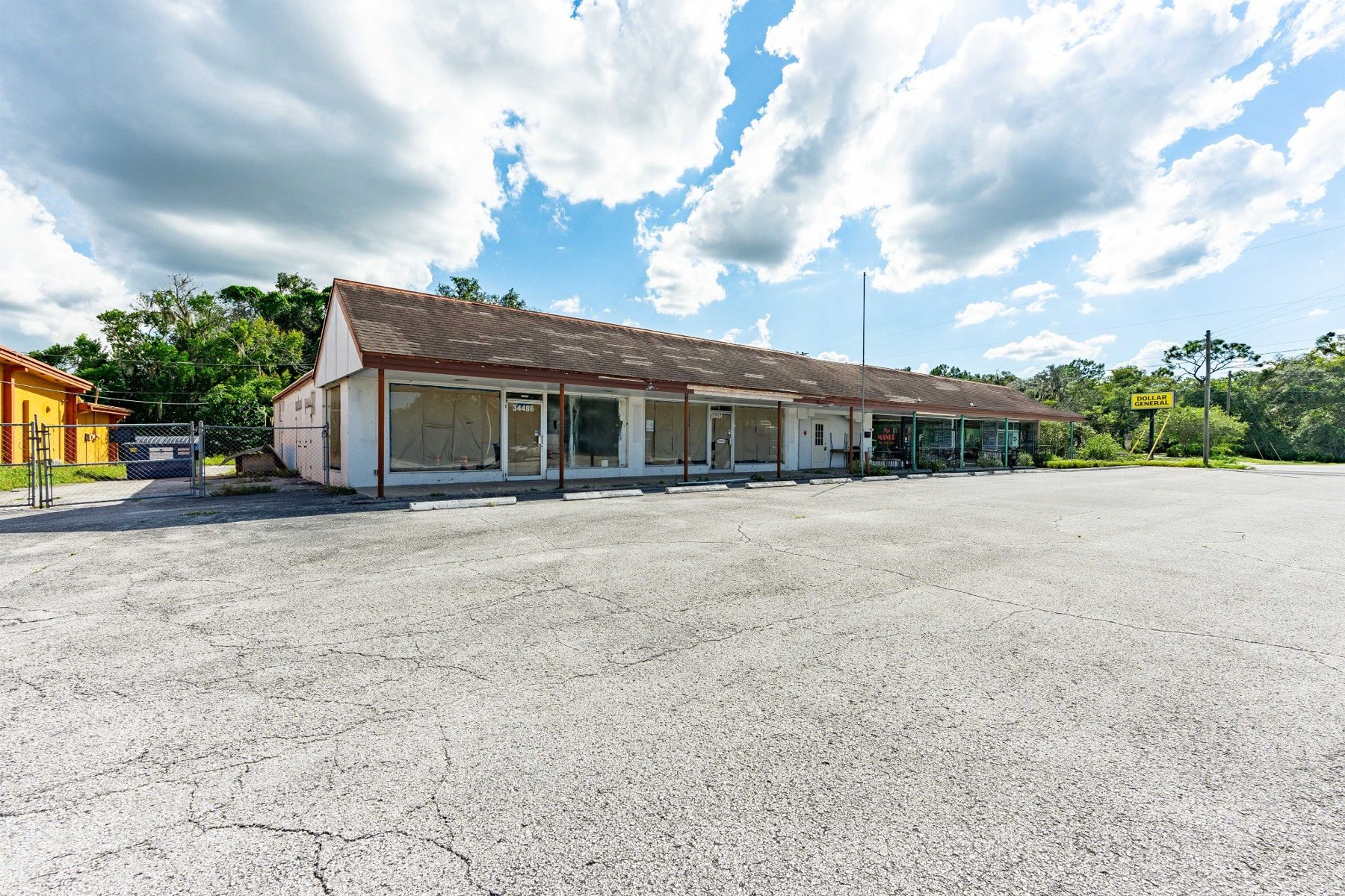 Storefront row at 34480 Cortez Boulevard